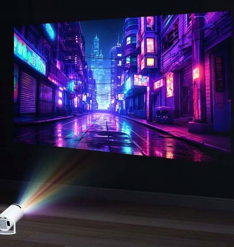 MINI PROJEKTOR PRZENOŚNY DreamCatcher Z40 RZUTNIK FULL HD 4000 LM na Arena.pl