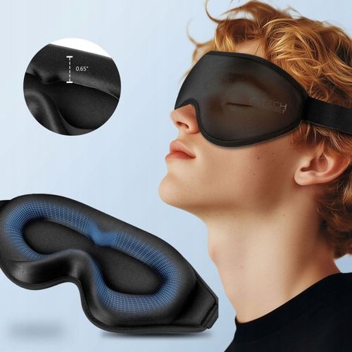 TECH-PROTECT EYESHADE SLEEP MASK MATTE BLACK na Arena.pl