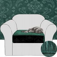 POKROWIEC NA SIEDZISKO OPARCIE WELUR TŁOCZONY