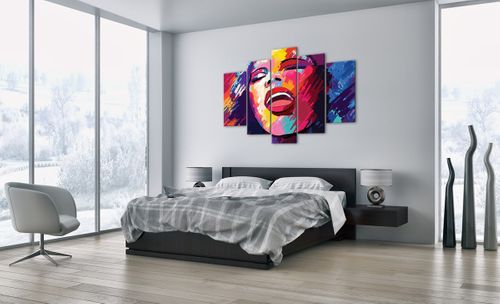 Obraz Na Płótnie - Piosenkarka Usta - 150X100 Cm - Ea150X100-4019 na Arena.pl