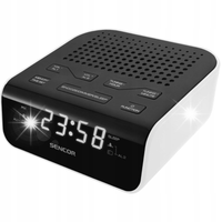Radiobudzik z Wyświetlaczem LED Sencor SRC 136 WH