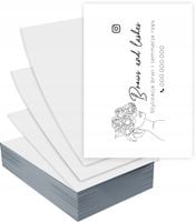 Ulotki A4 5000 sztuk firmowe reklamowe STYLIZACJA BRWI + PROJEKT GRATIS