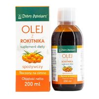 OLEJ ROKITNIKOWY z owoców rokitnika 200ml