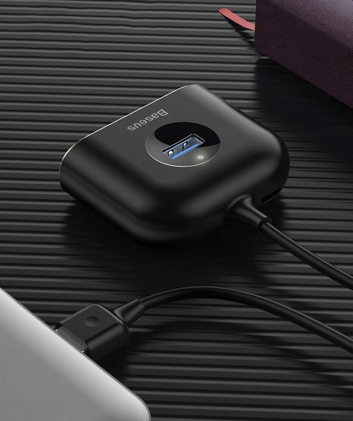 BASEUS 4W1 USB HUB ADAPTER PRZEJŚCIÓWKA KABEL 1M DO LAPTOPA PC zdjęcie 14