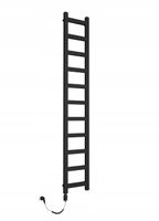 Grzejnik elektryczny LUCY 1430x250 CZARNY MAT