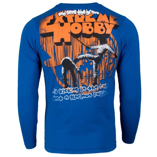Longsleeve "CLOCKWORK" Rozmiar - S, Kolor - NIEBIESKI na Arena.pl