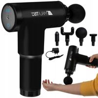 PISTOLET DO MASAŻU MASAŻER CIAŁA MASSAGE GUN PRO MALATEC MOCNY + KOŃCÓWKI