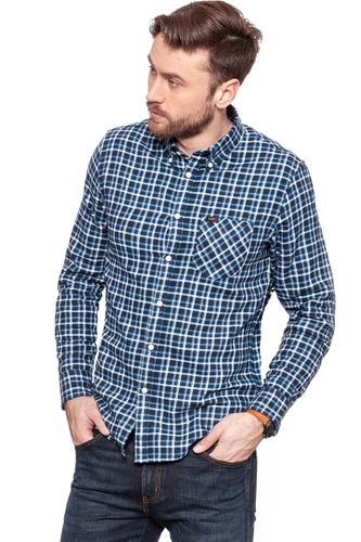LEE BUTTON DOWN MEDIEVAL BLUE L880NQ13 S na Arena.pl