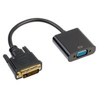 2 x ADAPTER PRZEJŚCIÓWKA KONWERTER DVI-D 24+1 do VGA