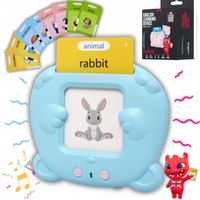 CZYTNIK KART DO NAUKI ANGIELSKIEGO Zabawka Karty Do Wczesnej Nauki Języka