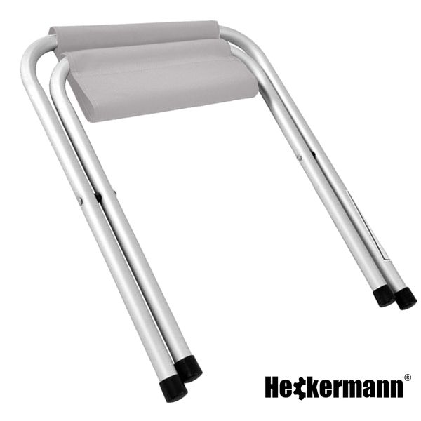 Taboret Składany Heckermann Biały zdjęcie 3