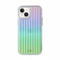 ETUI DO IPHONE 14/15/13 UNIQ COEHL LINEAR OPALOWY IRIDESCENT