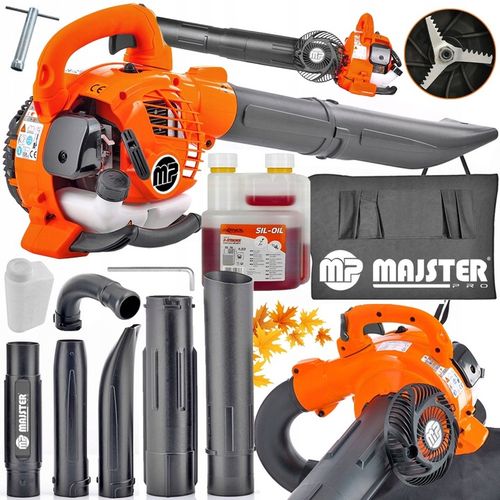 DMUCHAWA SPALINOWA OGRODOWA ODKURZACZ z ROZDRABNIACZEM LIŚCI + OLEJ na Arena.pl