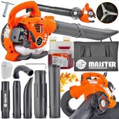 DMUCHAWA SPALINOWA OGRODOWA ODKURZACZ z ROZDRABNIACZEM LIŚCI + OLEJ