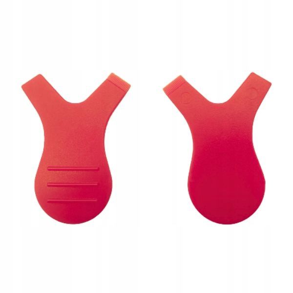 Grzebyk Y comb lifting rzęs czerwony 1szt zdjęcie 1