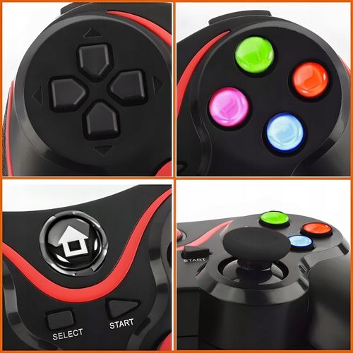 BEZPRZEWODOWY GAMEPAD PAD DO TELEFONU ANDROID PC iOS KONTROLER Z UCHWYTEM na Arena.pl