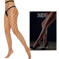 Seksowne Kabaretki w Grube Oczka Over Sized Net Tights Daring One Size