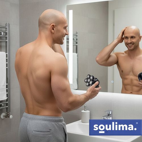 Golarka Męska SOULIMA Maszynak Elektryczna do Golenia 6w1 Trymer Brody na Arena.pl