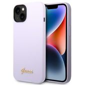 Guess GUHCP14SSLSMU iPhone 14 6,1" fioletowy/purple hard case Silicone