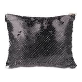 Kosmetyczka 20,5 x 16 cm z czarno-białymi cekinami do sublimacji