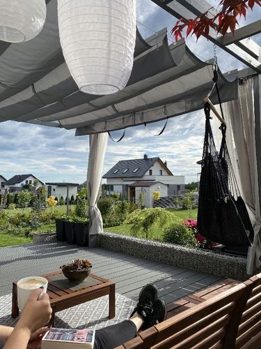 ROLETA RZYMSKA PRZECIWSŁONECZNA WODOSZCZELNA ROZSUWANA ZWIJANA SZARA 3X5 na Arena.pl