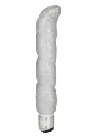 calexotics screwnicorn g-spot vibrator spiralny masażer z brokatowym