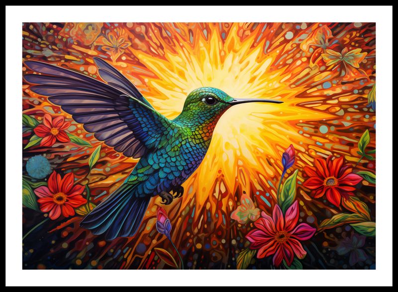 Plakat 66,5x46,5cm Koliber Barw zdjęcie 3