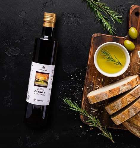 OLIWA Z OLIWEK Extra Virgin 500 ml Tłoczona na Zimno Grecka Zielony Nurt na Arena.pl