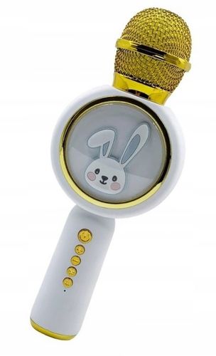 MIKROFON BEZPRZEWODOWY karaoke KRÓLICZEK dla dzieci +3 lata na Arena.pl