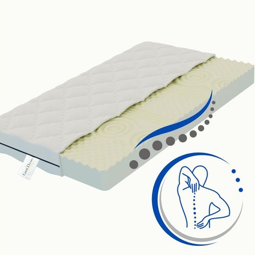 Materac strefowy masujący 7 stref konturowy 12cm 120x200cm na Arena.pl