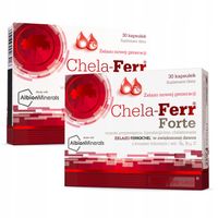 OLIMP CHELA-FERR FORTE 2x30kaps MOCNE ŻELAZO
