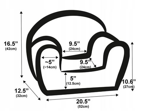 fotelik dla dziecka Cosy - szary na Arena.pl