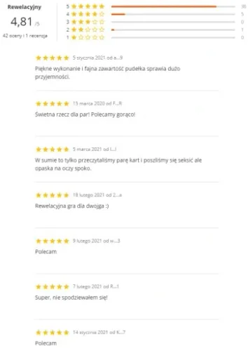 GRA EROTYCZNA Arkana Miłości DELUXE gadżety PREZENT NA WALENTYNKI na Arena.pl