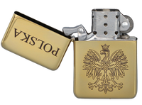 Zapalniczka Benzynowa Złota Polska Gentelo
