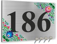 TABLICZKA ADRESOWA Numer na dom 20 x 15 cm tablica z numerem