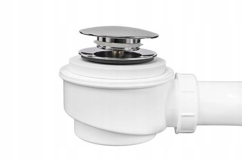 Syfon do brodzika klik klak z sitkiem - POLSKI na Arena.pl