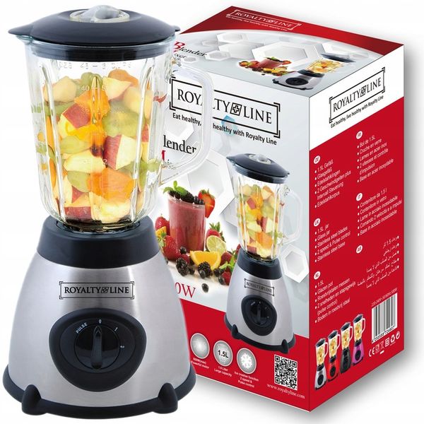 BLENDER KIELICHOWY SZKLANY STOJACY MIKSER ROZDRABNIACZ KAWY PRZYPRAW 800W zdjęcie 7