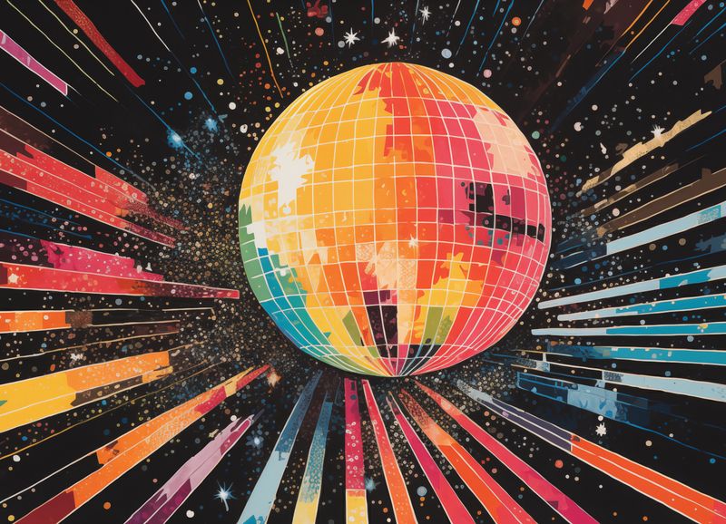 Plakat 18x13cm Disco Gra! zdjęcie 1