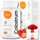 Colostrum dla Dzieci Junior PROBIOTYK Witamina C Cynk ODPORNOŚĆ