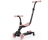 ND18_6310 Qplay Hulajnoga Sema Evo 3w1 Coral Pink