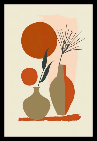 Plakat 20x30cm Wazy w Czerwieni zdjęcie 2