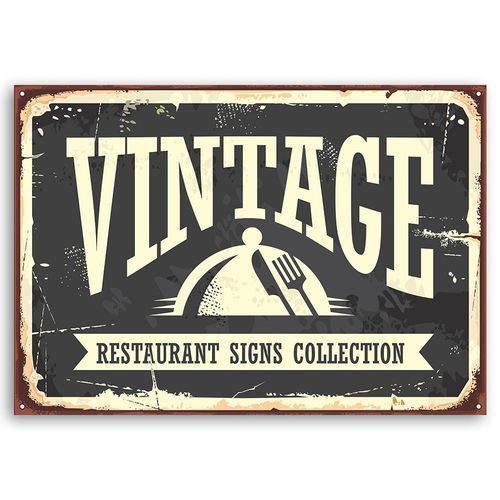 Deco Panel, Retro - restauracja 90x60 na Arena.pl