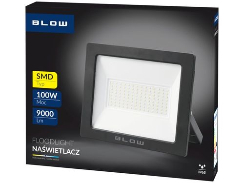 HALOGEN LAMPA ROBOCZA LED NAŚWIETLACZ REFLEKTOR ZEWNĘTRZNY 100W IP65 na Arena.pl