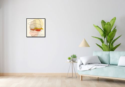 Plakat 50x50cm Cieniutki Burger na Arena.pl