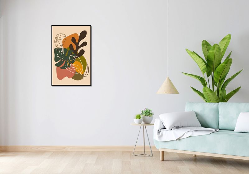 Plakat 53x81cm Leśna Kompozycja zdjęcie 4