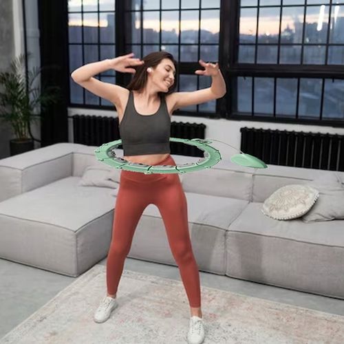 KOŁO HULA HOOP SMART MODUŁOWY MASAŻER CIAŁA Z WYPUSTKAMI I LICZNIKIEM LCD na Arena.pl