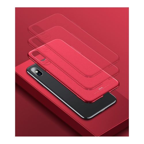 MSVII Simple Etui iPhone XS Max czerwone na Arena.pl