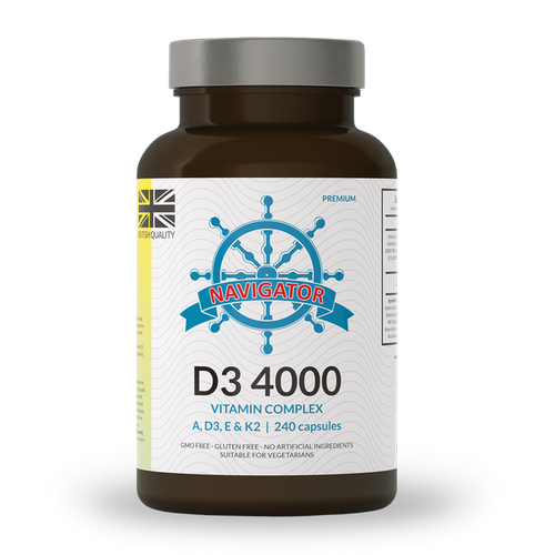 NAVIGATOR Cztery Pory Roku Witamina D3 4000 IU 240 kaps. na Arena.pl