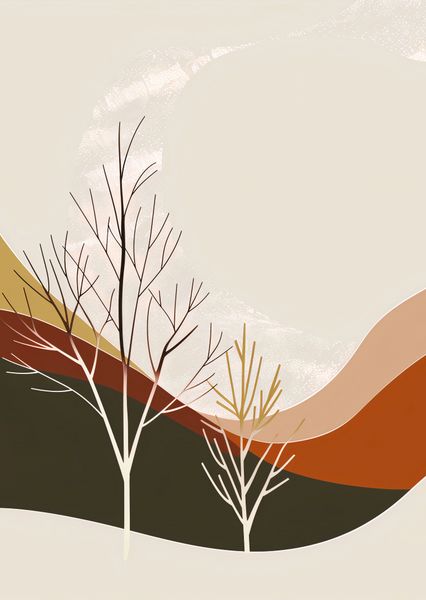 Plakat 64x90cm Pustynia Widzi zdjęcie 1