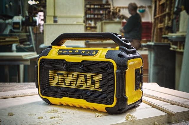 AKUMULATOROWY GŁOŚNIK BUDOWLANY BLUETOOTH DCR011 DEWALT zdjęcie 9